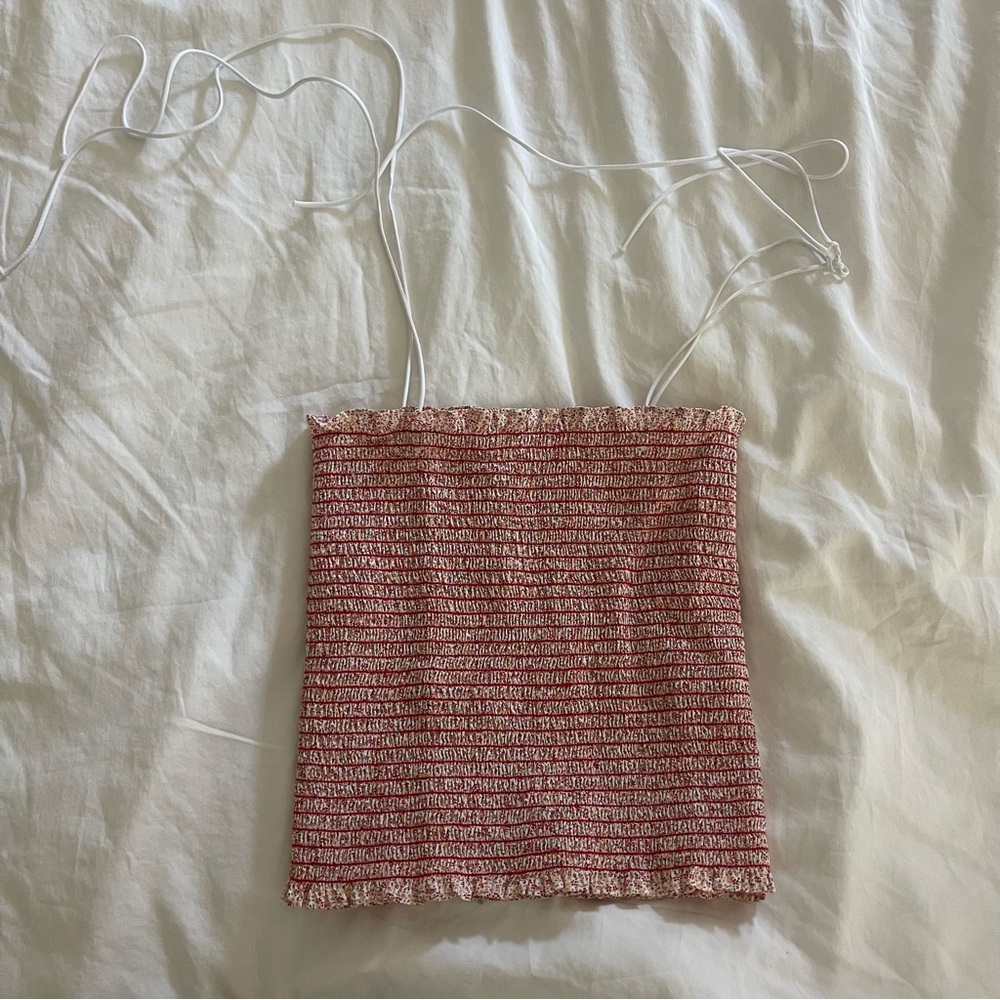 La Ligne Smocked Top